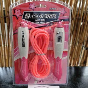 Counting Weighted Jumping Rope Skipping Counter Count Timer Gym Sport Fitness